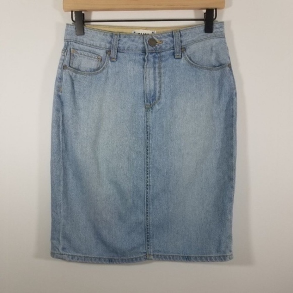 PAIGE Light Blue Jean Skirt size 26